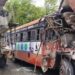 एसटी बस-ट्रकमध्ये भीषण अपघात