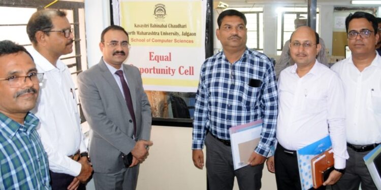 विद्यापीठाच्या संगणकशास्त्र प्रशाळेत समान संधी केंद्राचे उद्धाटन