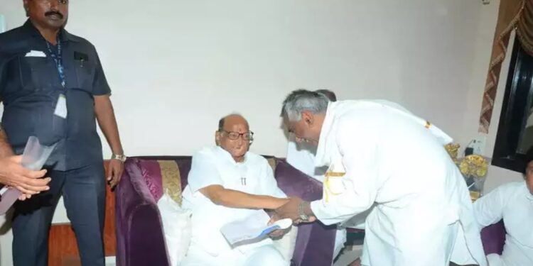 डॉक्टर तयारी सुरु ठेवा; शरद पवारांनी दिला उल्हास पाटलांना सूचक सल्‍ला