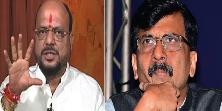 लाज शरम असेल तर राजीनामा द्या ; संजय राऊतांवर गुलाबराव पाटील बरसले