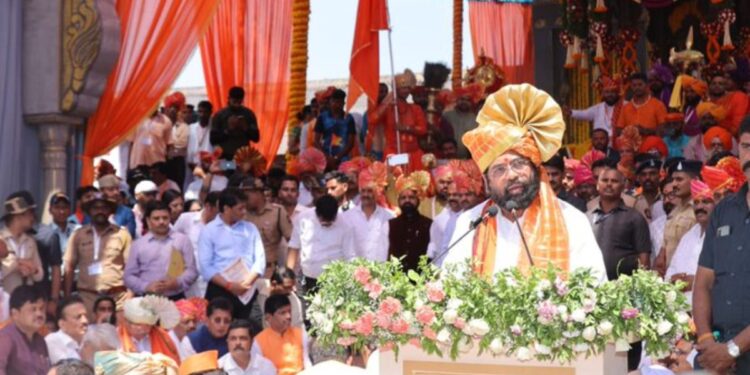 रायगडावरून मुख्यमंत्री एकनाथ शिंदेंनी केल्या ‘या’ तीन महत्त्वाच्या घोषणा