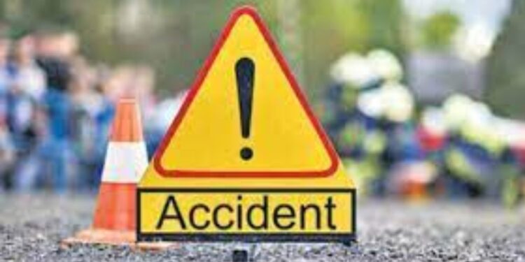 भरधाव ट्रकची कारला धडक ; आठ जण गंभीर जखमी