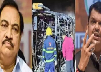 समृद्धीवरील अपघातानंतर खडसेंची देवेंद्र फडणवीसांवर टीका