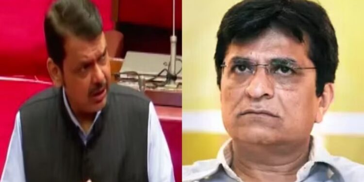 किरीट सोमय्यांच्या आक्षेपार्ह व्हिडीओसंदर्भात फडणवीसांनी अधिवेशनात केली मोठी घोषणा