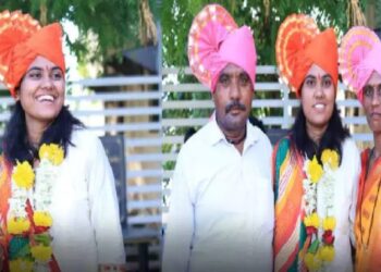 जळगावातल्या फेरीवाल्याची लेक बनली पोलीस उपनिरीक्षक