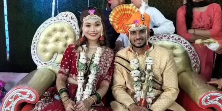 वाह रे पठ्या! संगमनेरमधील तरुणाने थेट चिनी मुलीसोबत बांधली लग्नगाठ