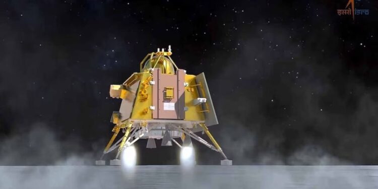 भारतानं इतिहास रचला ; चांद्रयान-३ चे चंद्राच्या पृष्ठभागावर यशस्वी लँडिंग