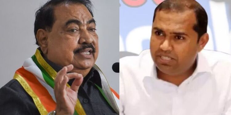 तुला कोणी अडवले बाबा? अन् एकनाथ खडसे मंगेश चव्हाणांवर बरसले