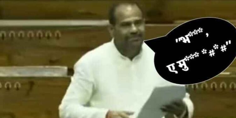 संसदेत भाजप खासदाराच्या शिवीगाळचा व्हिडीओ व्हायरल