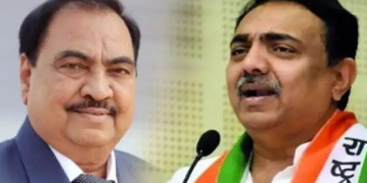 एकनाथराव खडसेंना जयंत पाटलांचे लोकसभेचे शिवधनुष्य पेलण्याचे आवाहन