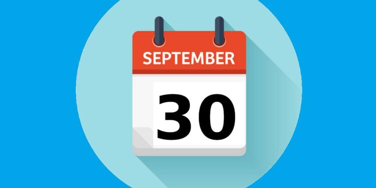 ही कामे ३० सप्टेंबरपर्यंत पूर्ण करणे महत्त्वाचे ; अन्यथा होईल आर्थिक नुकसान