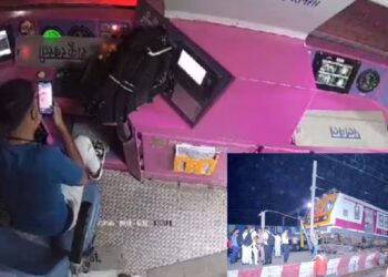 कंट्रोल पॅनलवर बॅग, लोकोपायलट व्हिडिओ कॉलमध्ये व्यस्त.. ट्रेन अपघातातील निष्काळजीपणाचा पुरावा सीसीटीव्हीत कैद
