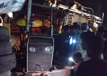 भीषण अपघात! ट्रॅक्टरच्या धडकेत दुचाकीवरून बाप-लेकासह एकाचा मृत्यू