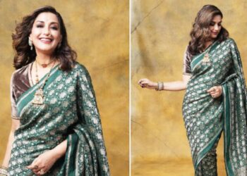 मराठमोळ्या लूकवरवरील सोनाली बेंद्रेचे फोटो झाले व्हायरल