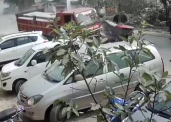 टेम्पोवरील चालकाचे नियंत्रण सुटले अन्… थरकाप उडवणाऱ्या घटनेचा VIDEO व्हायरल