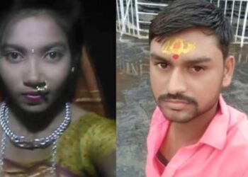 वीज काेसळल्याने दाेघांचा मृत्यू