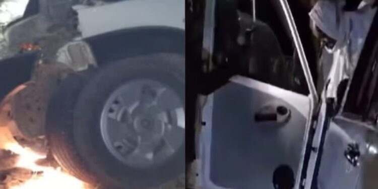 भीषण ! भरधाव कार झाडावर आदळल्याने पाच जण जागीच ठार