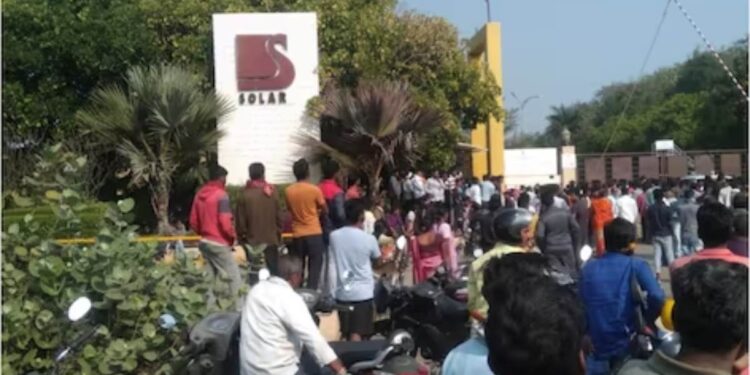 Breaking : नागपूरच्या दारुगोळा बनवणाऱ्या कंपनीत भीषण स्फोट ; ९ जणांचा मृत्यू