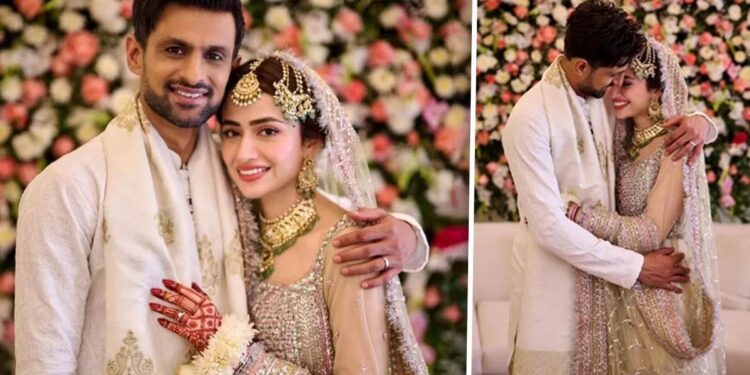 सानिया मिर्झापासून घटस्फोटाच्या चर्चांदरम्यान शोएबच्या दुसऱ्या लग्नाचे फोटो समोर