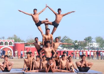 प्रजासत्ताक द‍िन ध्वजारोहण सोहळ्यात सांस्कृत‍िक कार्यक्रमांनी आणली रंगत