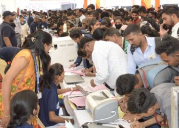 नमो महारोजगार मेळावा तरूणांचा उदंड प्रतिसाद