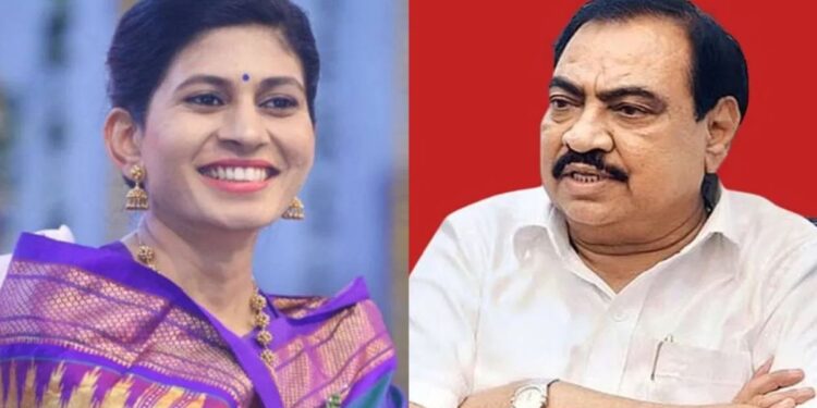 एकनाथ खडसेंच्या भाजप प्रवेशाच्या चर्चेवर रक्षा खडसेंच सूचक वक्तव्य ; म्हणाले..