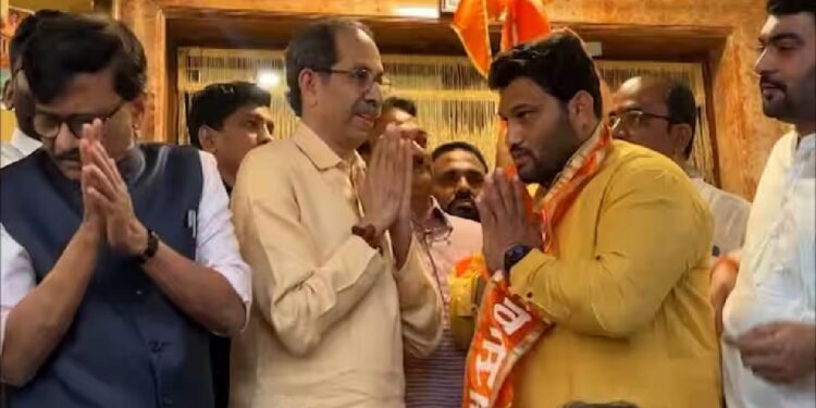 डबल महाराष्ट्र केसरी चंद्रहार पाटीलांचा ठाकरे गटात पक्षप्रवेश
