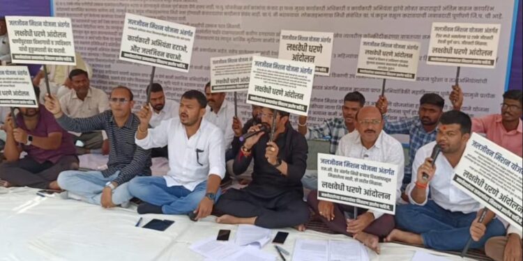 आंदोलनाची दखल घेऊन मागण्या मान्य करा, अन्यथा.. मक्तेदार संघटनेचा इशारा