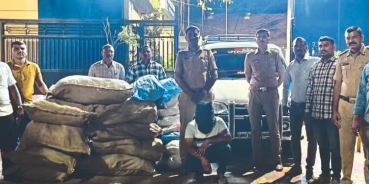 चाळीसगावात लाखो रुपयांचा अवैध गुटखा पडकला