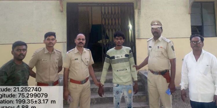 वन विभागाची कारवाई ; देवझिरी वनक्षेत्रात झाडाची चोरी करणाऱ्यास एकास वन कोठडी