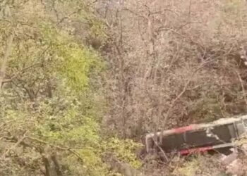 प्रवाशांनी भरलेली बस करोली घाटात कोसळली ; 20 ते 25 जण….
