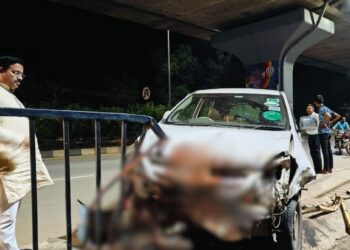 भाजप नेत्याच्या वाहनाला भीषण अपघात