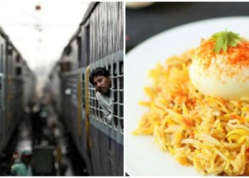 रेल्वेत अंडा बिर्याणी खाणे पडले महागात ; ४० पेक्षा जास्त प्रवाशांना विषबाधा
