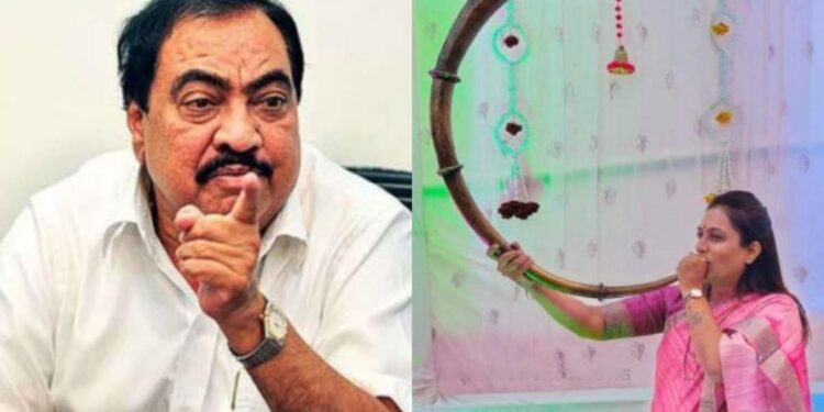 वडिलांचा भाजप प्रवेश निश्चित ; पण लेक रोहिणी खडसेंचा ‘तुतारी’ सोडण्याचा इरादा नाही…