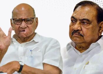 एकनाथ खडसेंच्या भाजप प्रवेशावर शरद पवारांचं मोठं वक्तव्य ; म्हणाले..