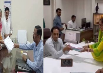 जिल्ह्यातील महायुतीच्या दोन्ही उमेदवारांनी भरला अर्ज