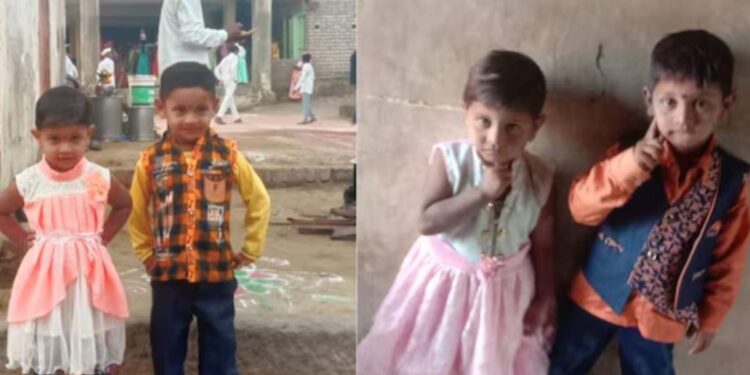 हृदयद्रावक! चिमुकल्या बहीण भावाचा तलावात बुडून मृत्यू, अख्ख गाव हळहळलं