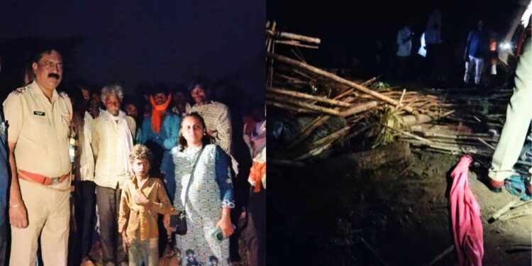 भयंकर! यावल तालुक्यात घर कोसळून पती-पत्नीसह चौघांचा मृत्यू