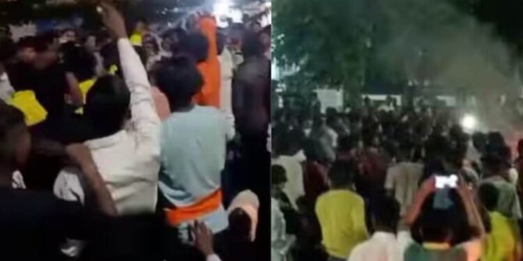 बालिकेवर अत्याचार करून हत्या, नराधमाला ताब्यात देण्याच्या मागणीवरून जमावाची पोलीस ठाण्यावर दगडफेक