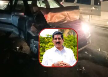 महाराष्ट्रातील नवनिर्वाचित खासदाराच्या ताफ्यातील गाडीचा अपघात