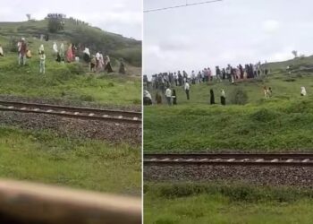 भुसावळ-नंदुरबार पॅसेंजर ट्रेनवर दगडफेक ; अमळनेरमधील घटना