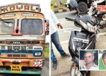 अंत्ययात्रा आटोपून परतणाऱ्या दाम्पत्याचा अपघातात मृत्यू ; एरंडोल नजीक घटना