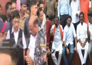 मालवणमधील राजकोट किल्ल्यावर राडा; ठाकरे-राणे समर्थक एकमेकांना भिडले