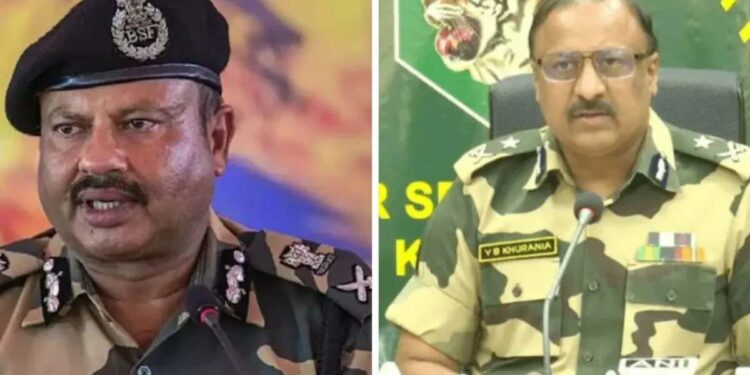 सरकारची मोठी कारवाई! BSF प्रमुखांसह स्पेशल DG यांना पदावरुन हटवले, कारण काय?
