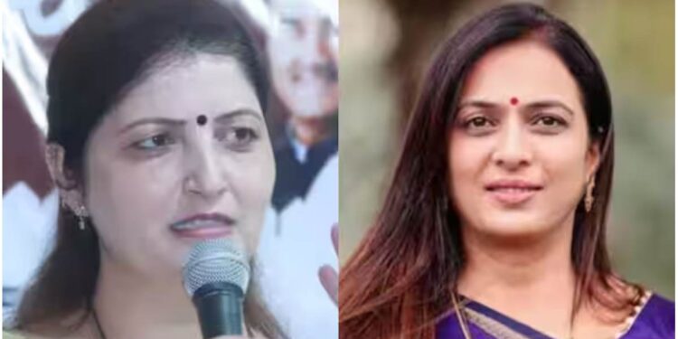 बापाच्या वशिल्यामुळे पदं मिळाली, त्यांना.. ; त्या टीकेवर रूपाली चाकणकरांचा रोहिणी खडसेंवर पलटवार