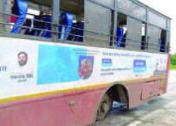 धावत्या एसटी बसचे चाक निखळले,अन्.. ; भडगावातील काळजाचा ठोका चुकविणारी बातमी