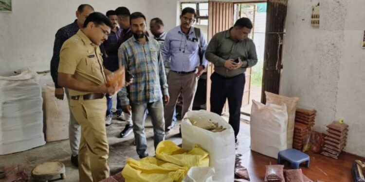 लाल मसाल्यामध्ये हानिकारक रंग भेसळ; धुळे पोलिसांकडून मोठे रॅकेट उघडकीस
