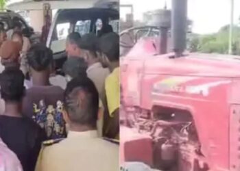 Dhule News : गणेश विसर्जन मिरवणुकीत ट्रॅक्टरखाली आल्याने तीन बालके ठार