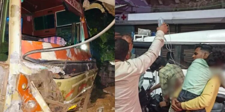 भयंकर! बस आणि टेम्पोच्या भीषण अपघातात ८ मुलांसह ११ जण ठार, कुठे घडली घटना?