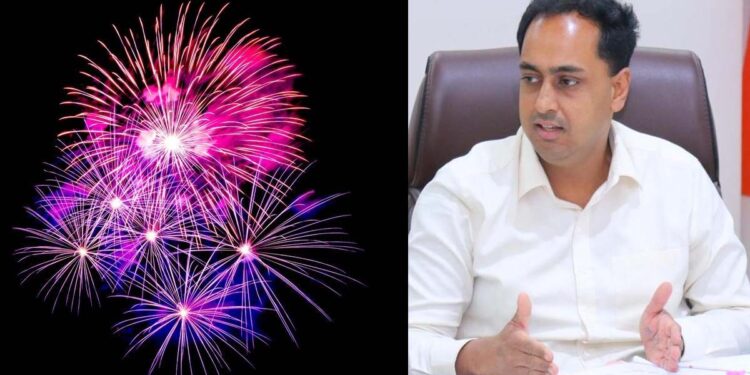 जळगावकरांनो.. कमी आवाजाचे फटाके फोडा, मात्र सावधगिरीही बाळगा; जिल्हाधिकाऱ्यांचे आवाहन